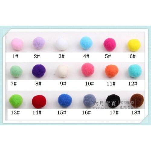 SOFT CASHMERE POMPOMS POM POMS XL 2.5 cm, best quality, mixed colors x10, x50, x100 bobbles, CR-96