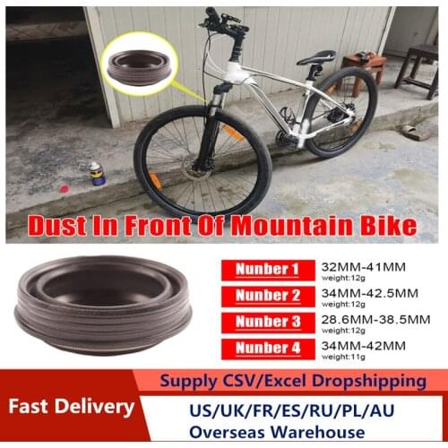 New Bike Front Fork Dust Seal Oil Seals & Sponge Rings Kit For Fox Rockshox Xfusion Optional Size Universal Bike Part
