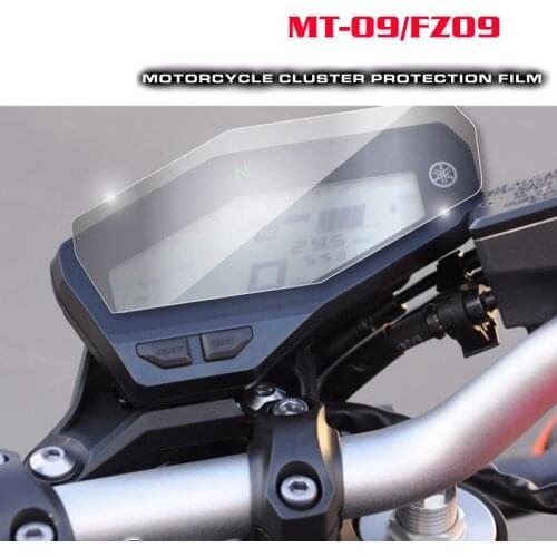 For Yamaha MT09 FZ09 NEW Motorcycle Instrument Cluster Scratch Protection Film Screen Protector