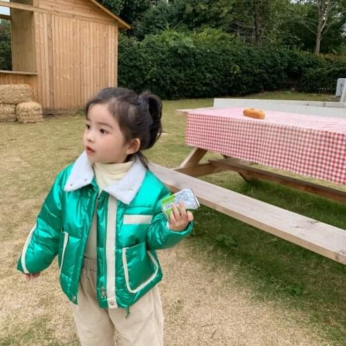 2 3 4 5 6 Y Toddler Baby Coats High Quality Thicken Down Jackets for Girl Korean Fashion Glow Kids Winter Jacket Children Coat