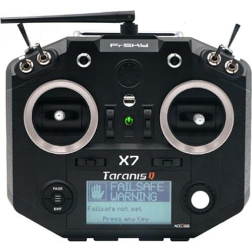 FrSky Taranis Q X7 ACCESS 2.4GHz 24CH Mode2 Transmitter Supports Spectrum Analyzer Function International Version for RC Drone