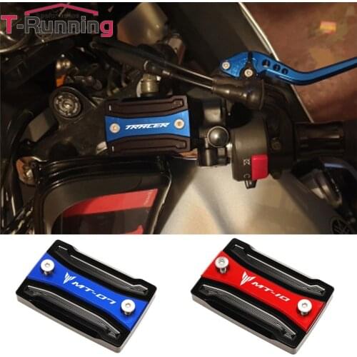 For Yamaha mt 07 MT07 MT-07 MT09 MT-09 MT-10 TRACER 900/GT 700/GT 2014-2021 Moto CNC Front Brake Fluid Reservoir Cover Oil Cap