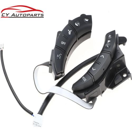 YAOPEI Black Color OEM 75B037 For Toyota Highlander Land Cruiser Steering Wheel Controls Switch