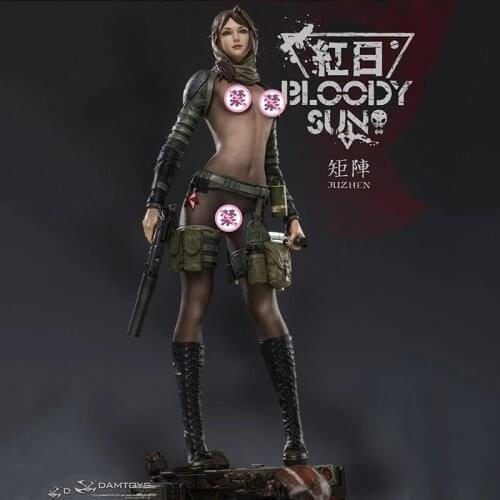 14.6" 1/6 DAMTOYS Full Set X Leyi X Matrix CS031 Red Sun Series 1/6 Dum Statue In Stock