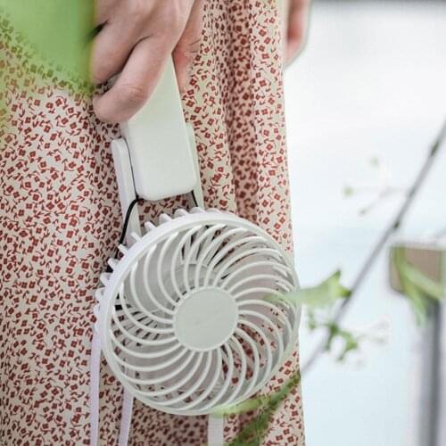 Mini Fan Portable For Fan Handheld USB Rechargeable Air Desktop Cooler Appliances Travel Outdoor Hand Fan Fan K2Z9