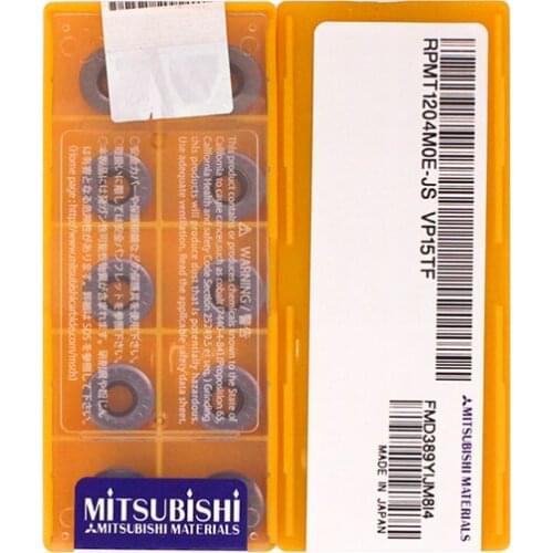 RPMT1204MOE-JS VP15TF 100% Original carbide insert with the best quality 10pcs/lot free shipping