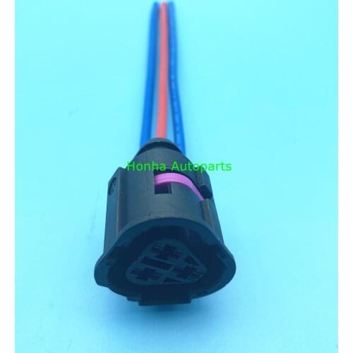 1J0 973 203 Temperature Control Switch Connector Coolant Rad Sensor Plug 1J0973203 wire harness