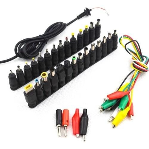 Universal A16/A40 power connector AC DC Jack Charger Connector Plug for Laptop /Notebook AC DC Power Adapter with Cable 1 Set