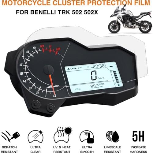 Motorcycle Cluster Scratch Protection Film Screen Protector Accessories for BENELLI 502C BJ500 6A