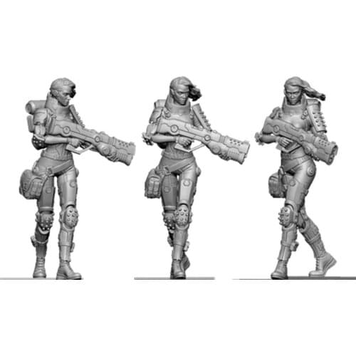 1:24 Resin Figure Model Kit Unassambled Unpainted //G716