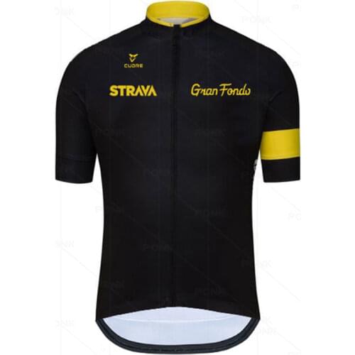 2021 PRO STRAVA Summer Cycling Jersey Set Breathable Team Racing Sport Bicycle Jersey Mens Cycling Clothing Short Bike Jersey