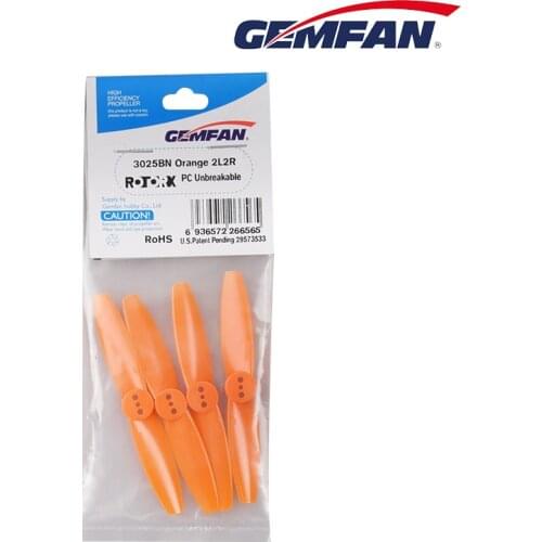 4Pair 8PCS Gemfan 3025 PC Propeller CW/CCW For 1104 Motors 120 150 160 RC Drone FPV Racing Brushless Motor
