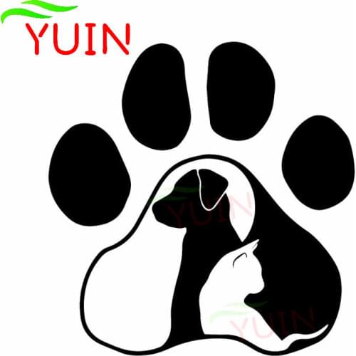 Car Sticker Decor Motorcycle Decals Dog Cat Love Animal Funny Decorative Accessories Creative PVC Sunscreen Waterproof Stickers