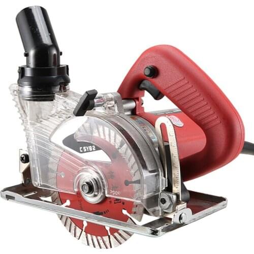 Dust-free cutting machine wood stone ceramic tile small marble machine electric portable multifunctional toothless saw