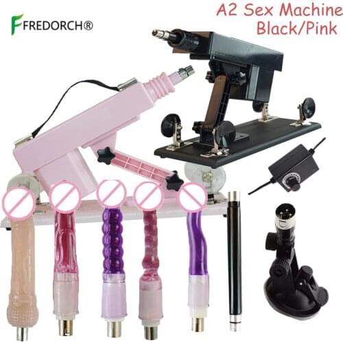 FREDORCH Fuckmachine Store Sex Machine for Women Anal Sex toys Masturbator Anal Plug Masturbation Goods with Dildo Attachments