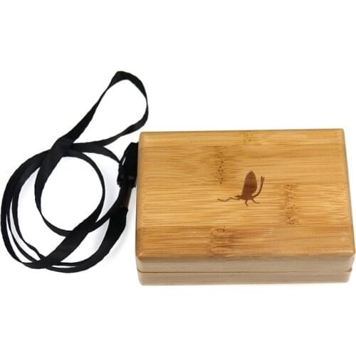 Gorgons Fishing Tackle Box Flies Storage Box Fly Fishing Wooden Bamboo Magnetic Fishing Accessories Box