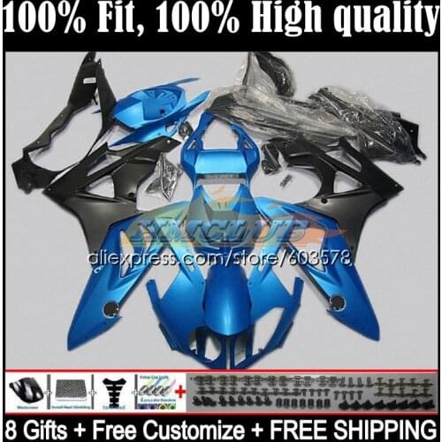 Injection For BMW S1000RR 2009 2010 2011 2012 2013 2014 44CL.4111 S 1000 RR 1000RR S1000 RR 09 10 11 12 13 14 Fairing Matte blue