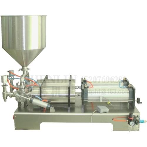 5000ml Cooking oil filling machine bottling filler large volume food grade packaging equipment tool double nozzle crack filler