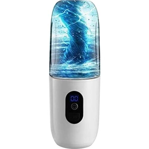 Portable Blender, Personal Blender Smoothies and Shakes, USB Rechargeable Mini Blender with LCD Screen, Handheld Blender