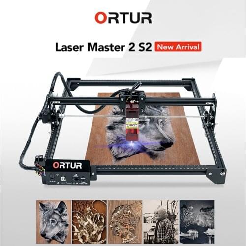 Ortur 20W Portable Mini DIY Laser Engraving Machine High Speed Desktop Laser Engraver Cutter Printer for Wood Plastic Leather
