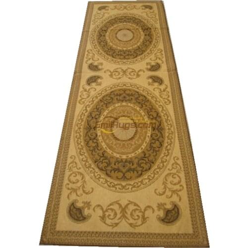 European carpet aubusson needlepoint rugs carpet handmade chinese wool carpet retro rug