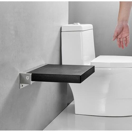 Bathroom Disabled Toilet Shower Seat Folding Bath Stool Elderly Care