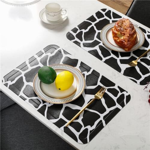 Waterproof Table Mats Placemat Oil Anti-skid Non-slip Pads Dinner Table Mat Mug Coffee Plate Cup Coaster Kitchen Decoration
