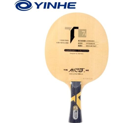 Yinhe T-7s [T7] T7s cypress carbon Table Tennis Blade for Racket for 40+ new material ball