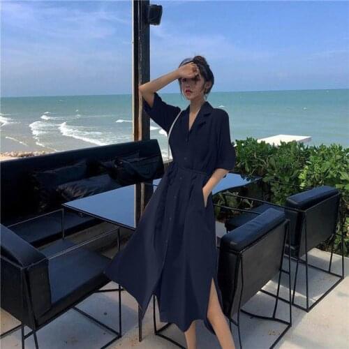 Women Dress 2020 New Summer Style Floral Print V-Neck Long Dress Women Vacation Beach Dresses Ladies
