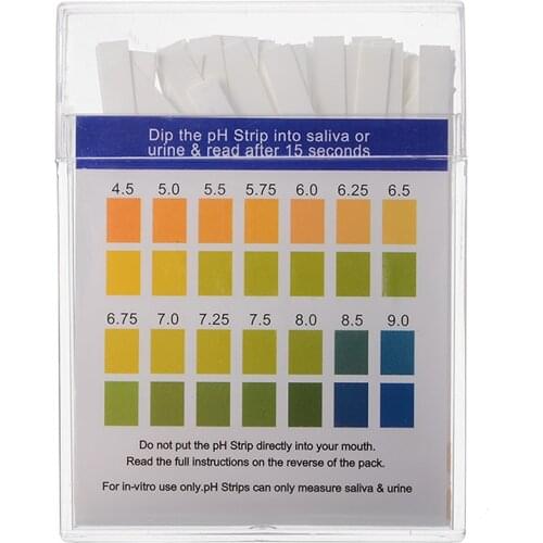 100Strips/pack PH Test Strips Full PH Meter Controller 1-14st Indicator Litmus Paper Water Acidity And Alkalinity Kit
