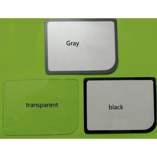 100 pcs For GameBoy Zero For Raspberry Pi Mirror Screen Narrow Protector cover glass Screen lens for GB