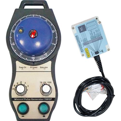 5 axis wireless electronic handwheel Siemens Mitsubishi system MPG Pendant Handwheel