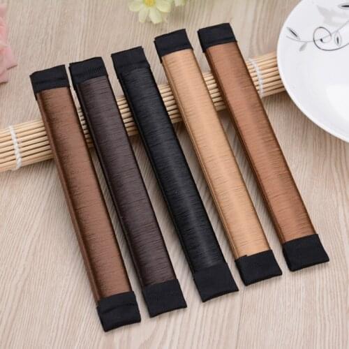 GTQ Women Girls French Grace Donut Hair Bun Maker Disk Curler Roller DIY Hair Styling Making Tools Accessories