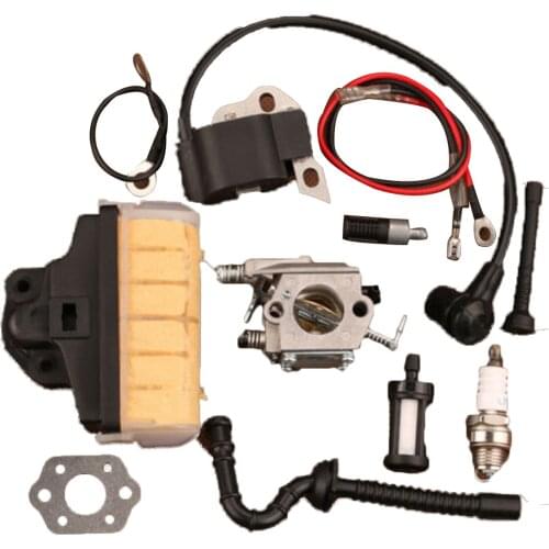 Part Carburetor Kit Ignition Coil Air Filter Fuel Oil Line MS210 MS230 MS250
