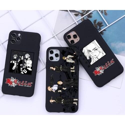 Anime Tokyo Revengers Manjiro Sano Phone Case for iphone 12 11 Pro Mini XS MAX 8 7 6 6S Plus X 5S SE 2020 XR cover