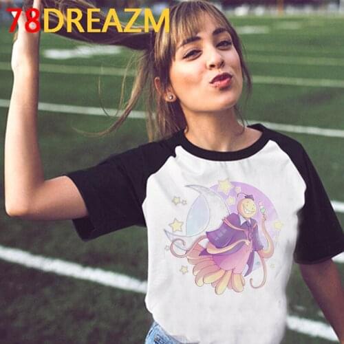 Assassination Classroom tshirt women print 2021 kawaii vintage casual tshirt summer top harajuku