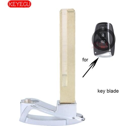 KEYECU 10PCS Emergency Key Blade for Hyundai Genesis Santa Fe ix45 SY5DMFNA433