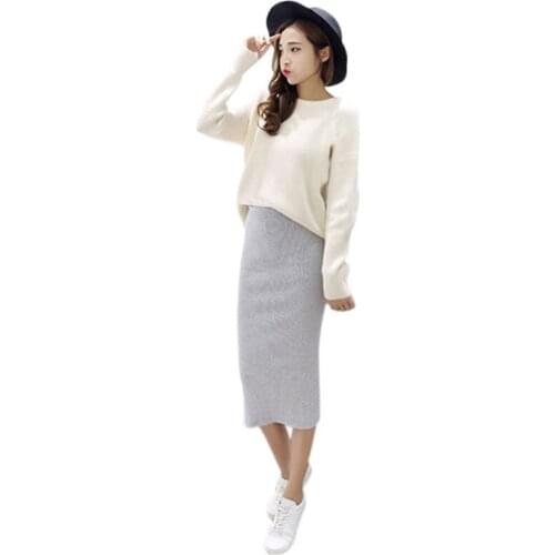 Liva girl Knitted Pencil Skirts