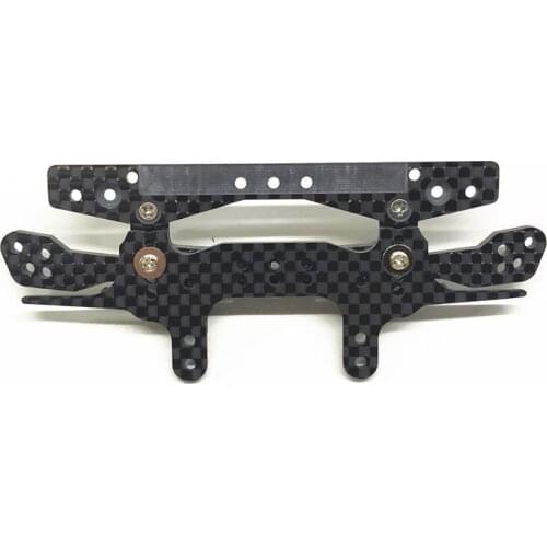 MS FMA Carbon Fiber Backward Transfer Spring Rear With Brake Limit Carbon Stay Pteris for Tamiya Mini 4WD Self Made Parts