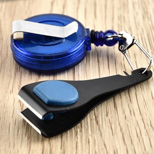 Portable Stainless Steel Outdoor Fishing Line Cutter Clipper Key Chain Fishing Tool Accessories