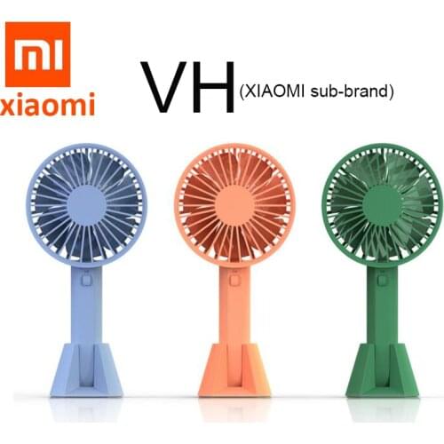Xiaomi VH Portable Handheld Fan mini USB Rechargeable Fan Desktop Table Fan Three Gear Wind for Summer Office Outdoor Riding
