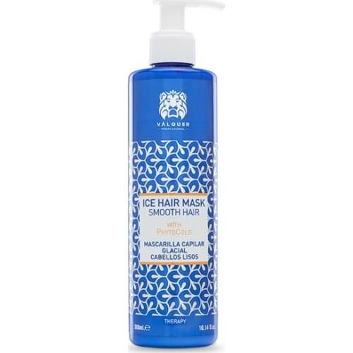 Valquer professional Ice Hair Mask. Hair Mask 0% volume. No salt, no parabens and no sulfates. Smooth hair-1000 ml