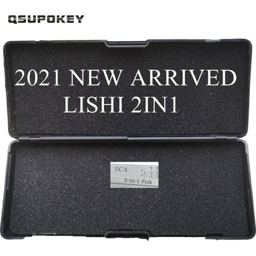 QSUPOKEY 2021 NEW ARRIVED LiShi 2in1 repair Tool Locksmith Tools SC4 for 6-Pin - Schlage Keyway Tool
