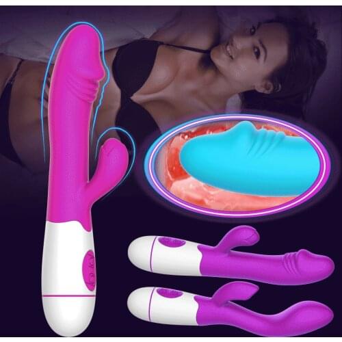 Sex Toy Double Penetration Vibrator for Vagina Clitoris Massager Erotic Products Dildo Clitoris Female Massager Masturbation