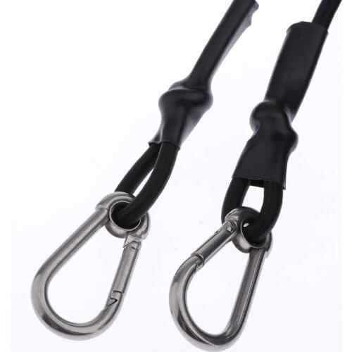 20m x 6mm Heavy Duty Bungee Cords with Carabiner Hooks for Motorcycle Truck Car Trailer Canopy Tie Down