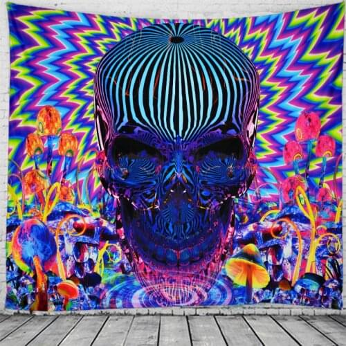 Creative 3D Dreamlike Fancy Painting Tapestry Wall Hanging Bed Spread Beach Towel Table Cloth Yoga Mat 250CM*180CM Large Size