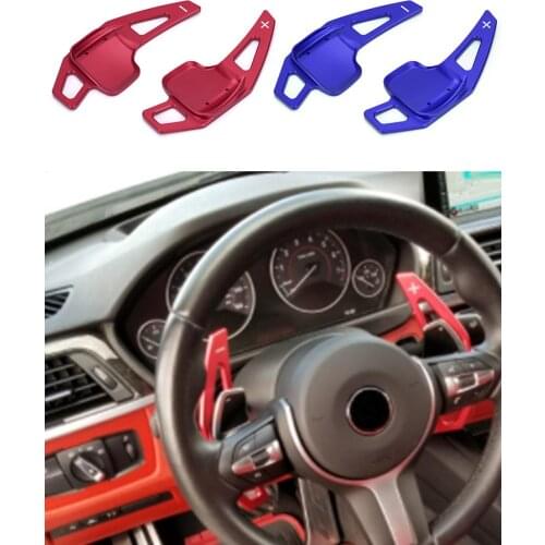 Shift Paddle For BMW 2 3 4 5 6 7Series X1 X4 Z4 2013-2018 Metal Alloy Car Steering Wheel Paddle Extension Shifter Replacement