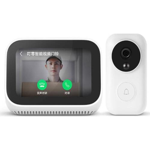 Xiaomi Mi AI Video Doorbell Touch Screen Bluetooth 5.0 Speaker Digital Display Alarm Clock WiFi Smart Connection Speaker