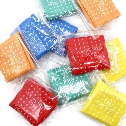 100pairs individual packing socks Childrens antiskid socks playground Adult Indoor trampoline early education center