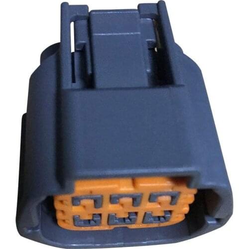 5pcs/lot 6 Pin 6 Way Electronic Throttle Plug Automotive Female Connector Socket For Nissan TEANA X-TRAIL 6189-0766 6918-1601